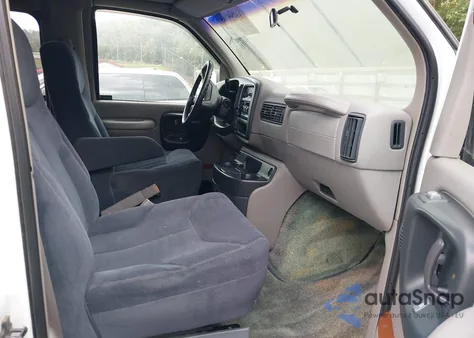 1997 Chevrolet Chevy Van Yf7 Upfitter Pkg. from USA, damaged, VIN 1GBFG15W6V1001569